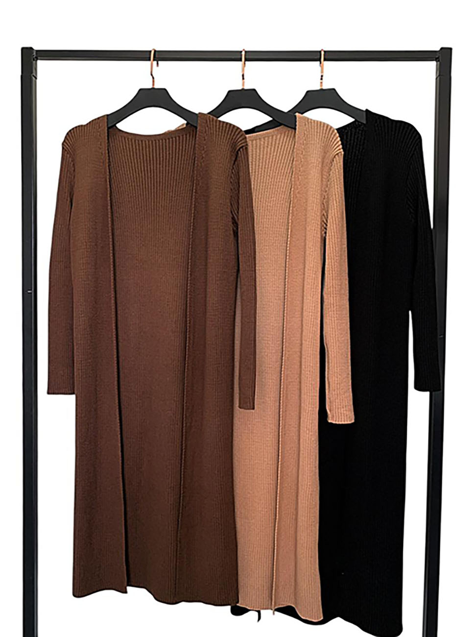 Maxi Cardigan Tricot Melina Chocolate