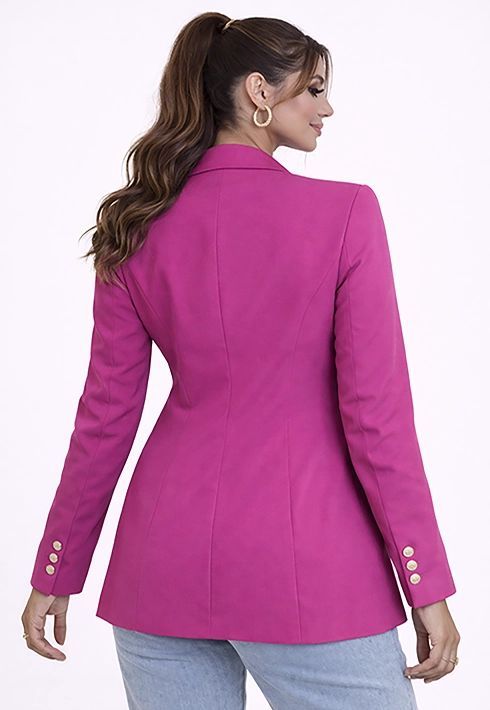 Blazer Botões Olivia Uva