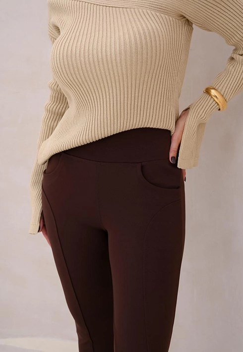 Blusa Tricot Assimétrica Ari Bege